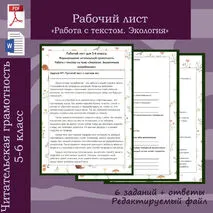 Рабочий лист 