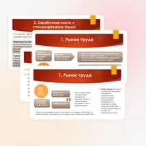 Заработная плата и стимулирование труда. Занятость и безработица