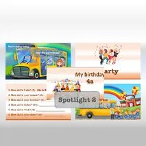 Презентация к уроку английского языка, Spotlight-2, урок 4a.