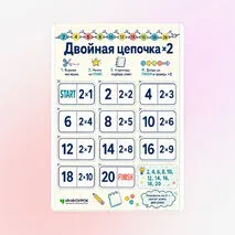 Дидактическая игра «Таблица умножения на 2»