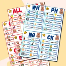 Spotlight 2, 3. Фониксы. Карточки для чтения (Phonics. Reading cards)