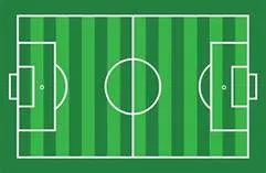 Football Ground Vector Design Template For An Abstract Soccer Icon ...