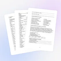 Входной тест по английскому языку для 7 класса (Spotlight 7, Entry Test)