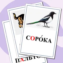 Картинный словарь по русскому языку для 1 класса