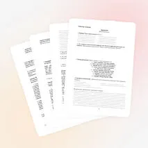 Рабочая тетрадь педагога-психолога для обучающихся с ОВЗ.