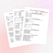 Комплект «Переходная проверочная работа по английскому языку» (2-9 классы)