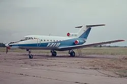 http://upload.wikimedia.org/wikipedia/commons/thumb/0/03/Yak40-ok-020-flight-research-institute-czech-praha-kbely-lkkb.jpg/250px-Yak40-ok-020-flight-research-institute-czech-praha-kbely-lkkb.jpg