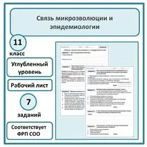 Рабочий лист по биологии 