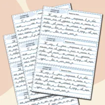 Карточки Словарь словарные диктанты на весь 4 класс (30 диктантов) Школа России