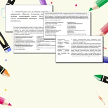 Тренировочная работа для подготовки к ЕГЭ по обществознанию по теме «4.1 Политическая власть»