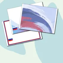 Патриотические фоны для презентаций о России.