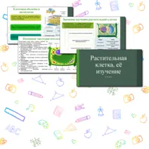 Презентация по теме: «Растительная клетка, её изучение». 6 класс