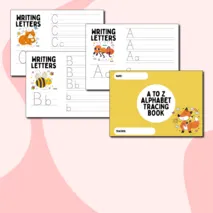 Прописи с английским алфавитом. Рабочая тетрадь «A to Z Alphabet tracing book»