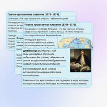 Презентация «Географические открытия XVII—XIX вв. Поиски Южной Земли — открытие Австралии».