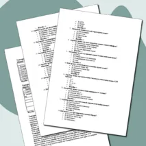 Биология 9 сынып Тақырыбы: Анаэробты және аэробты тыныс алу (Бұл тақырыпта түсіндірме, сұрақ-жауап, дидактикалық, логикалық, тест тапсырмалары жинақталып берілген)