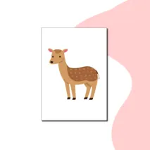 Коллекция для оформления стикеры животные №2 .PNG прозрачный фон с белой обводкой