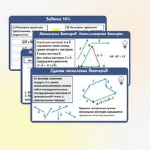 Презентация по геометрии для 9 класса «Сложение и вычитание векторов, умножение вектора на число. (сложение и вычитание векторов)»