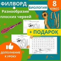 Филворд по биологии на тему: 
