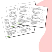 Карточки для подготовки к ОГЭ по математике (геометрия, задания 15 - 19)