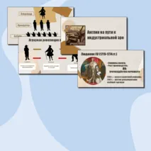 Англия на пути к индустриальной эре + Франция при Старом порядке (8 класс)