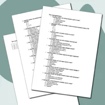 Биология 9 сынып Тақырыбы: Анаэробты және аэробты тыныс алу (Бұл тақырыпта түсіндірме, сұрақ-жауап, дидактикалық, логикалық, тест тапсырмалары жинақталып берілген)