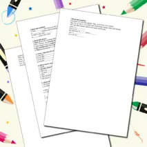 Контрольная работа по английскому языку за 2 четверть, 4 класс