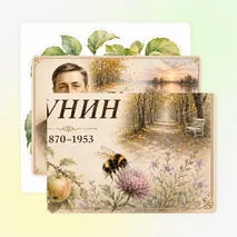 Оформление «Иван Алексеевич Бунин: жизнь и творчество»