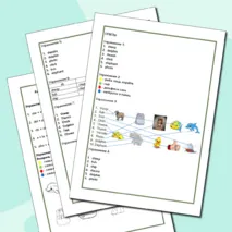Рабочий лист по буквосочетаниям ch, sh, ph, th, oo, ee. Spotlight 2 класс.