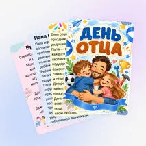 Папка-передвижка «День отца».