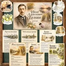 Оформление «Иван Алексеевич Бунин: жизнь и творчество»