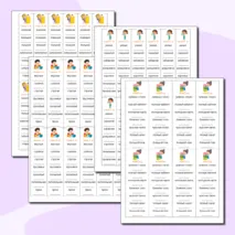 Карточки-пятиминутки, карточки-вклейки. Закладки «Прилагательное. Признаки прилагательных.Род, падеж, число,н.ф., разряд.