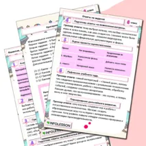 Рабочий лист «Защита проектов. Заключительный урок. Итоговая рефлексия».