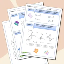 Рабочий лист по теме: Функция y=k/x и её график