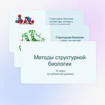 Презентация «Методы структурной биологии» 10 класс (углубленный уровень)