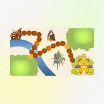Историческая настольная игра-бродилка 