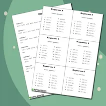 Карточки-пятиминутки по математике по теме «Умножение десятичной дроби на натуральное число»