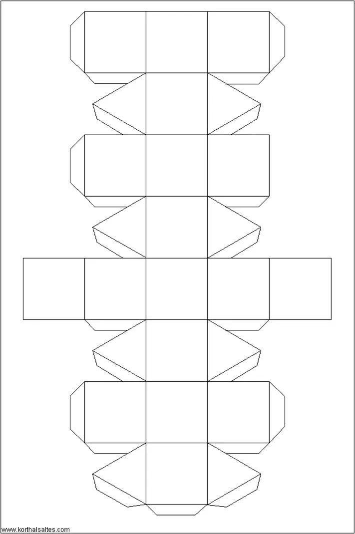 net rhombicuboctahedron