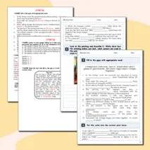 Контрольная работа по английскому языку модуль 3 Spotlight -9