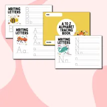 Прописи с английским алфавитом. Рабочая тетрадь «A to Z Alphabet tracing book»