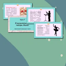 Презентация по музыке «В музыкальном театре. Балет» для 7 класса