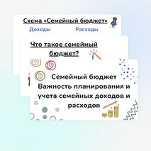 Презентация «Семейный бюджет». Курс «Семьеведение» 5 класс