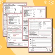 Rainbow English 4 класс. Контрольная работа Unit 2