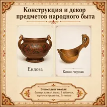 Оформительский комплект по изобразительному искусству «Декоративно-прикладное искусство и человек» (5 класс)
