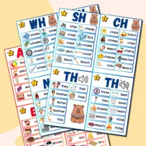 Spotlight 2, 3. Фониксы. Карточки для чтения (Phonics. Reading cards)