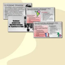 Презентация по Всеобщей истории. Великая депрессия. Преобразования Ф. Рузвельта в США. 10 класс. В.Р. Мединский, А.О.Чубарьян.