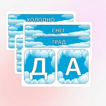 Оформление кабинета «Погода»