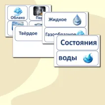 Набор опорных карточек по окружающему миру 