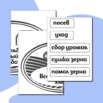 Путь зерна. Оформление доски к 