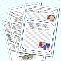 Рабочий лист по истории. Тема: «Война за независимость США» (8 класс)