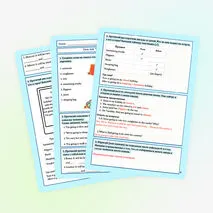 Рабочий лист, Spotlight 4, module 16A 